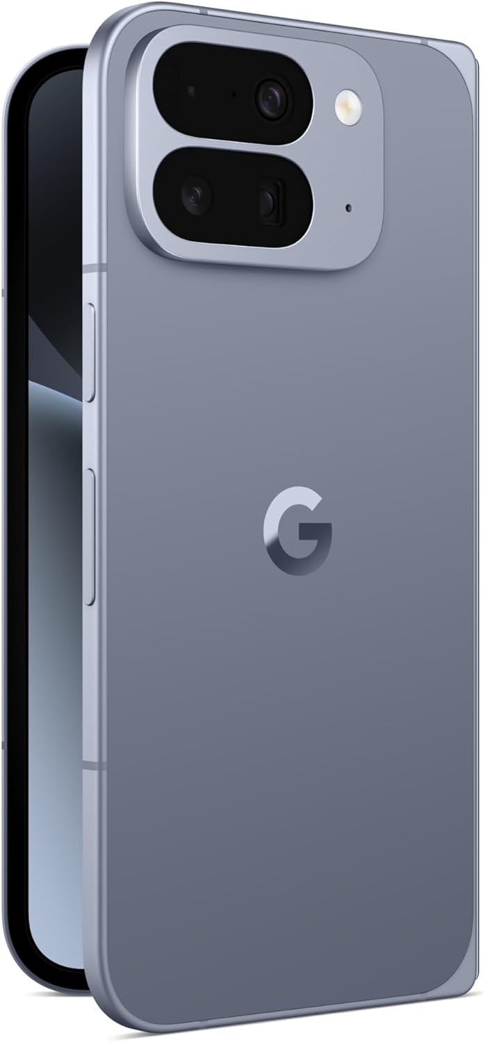 Google Pixel 10 Pro Fold – Unlocked Android Smartphone – Gemini AI Assistant – Advanced Triple Rear Camera System – 24+ Hour Battery – Foldable Display – Moonstone – 256 GB (2025 Model)