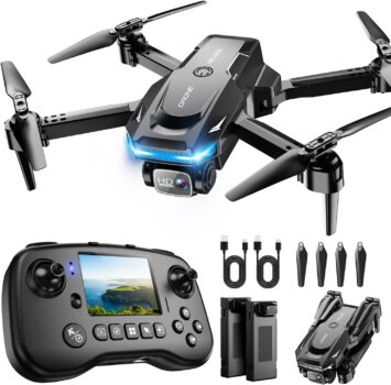 Drone with Camera – Drone with Screen on Controller for Begi…