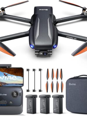 Bwine F7MINI 4K Video 8K Photo Drones with Camera for Adults…