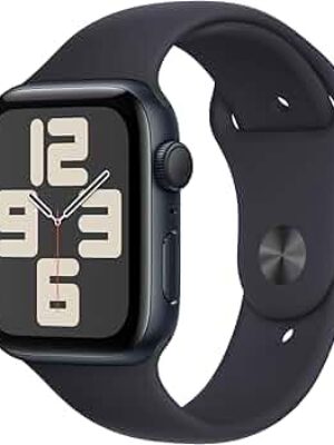 Amazon.com: Apple Watch SE (2nd Gen) (GPS, 44mm) - Midnight Aluminum Case with Midnight Sport Band, M/L (Renewed) : Cell Phones & Accessories